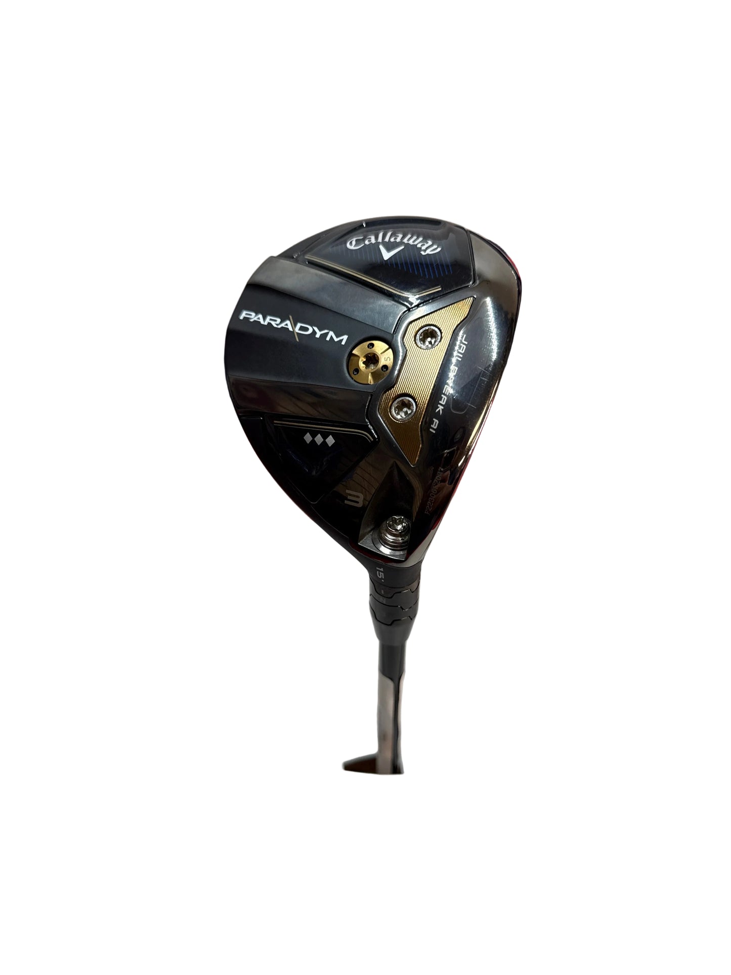 Callaway Paradym Ai Smoke TD 15* 3-Wood Graphite Shaft Stiff Flex RH