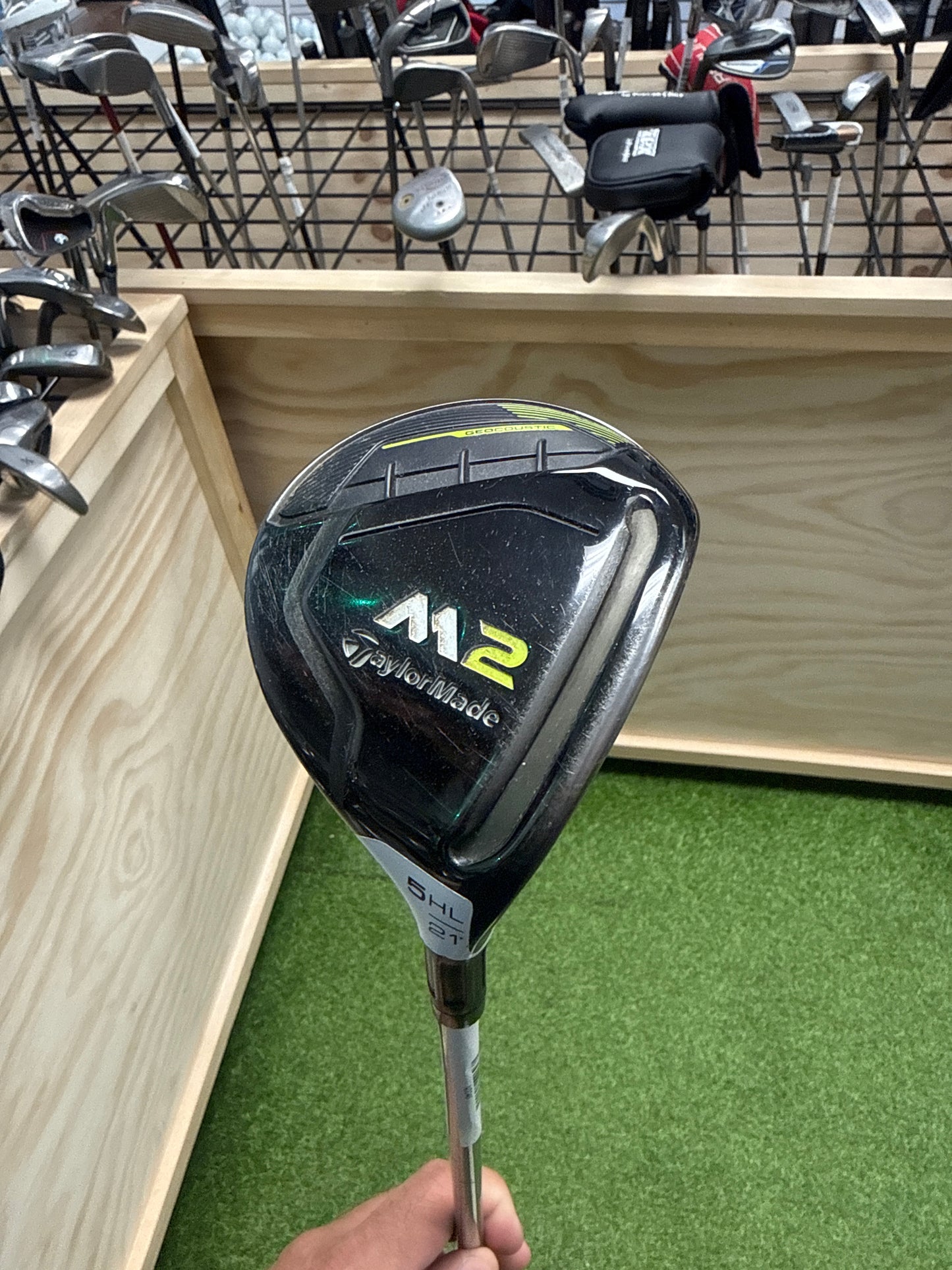 TaylorMade M2 GeoCaustic, Used 5 Wood, RH, Womens Flex