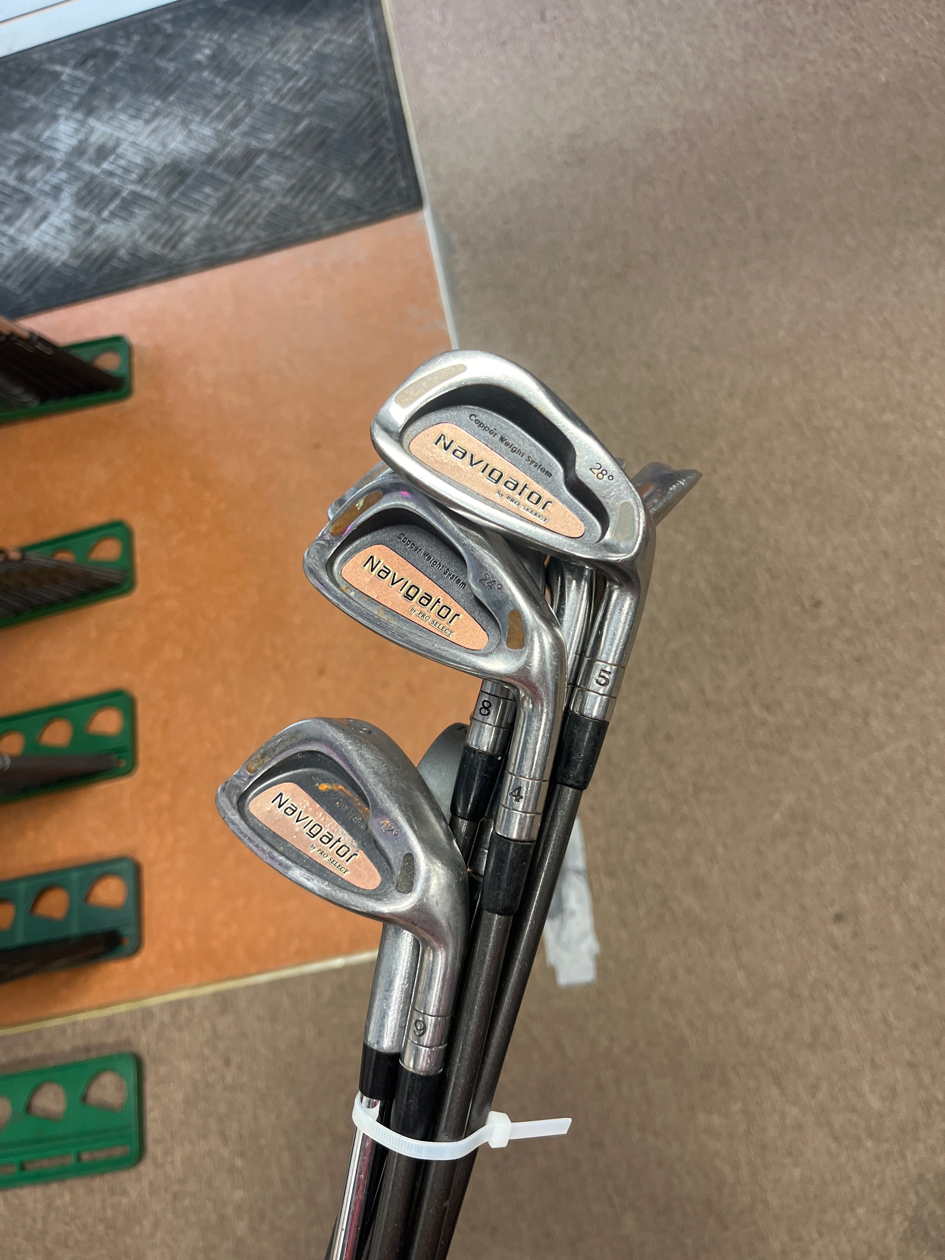 Proselect Irons Pro Select Navigator Golf Iron Set 3-PW Right – Reboundequipment