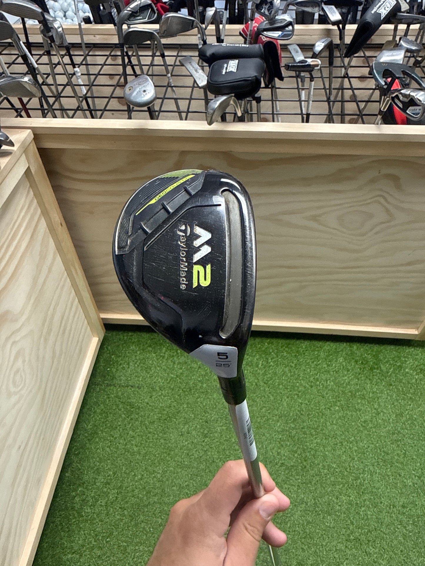 TaylorMade M2 GeoCaustic, Used 5 Hybrid, RH, Womens Flex