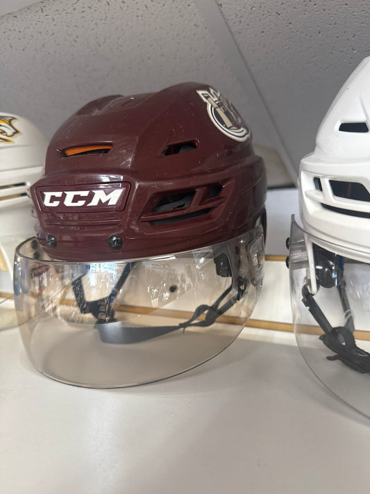CCM Tacks 710 Helmet SR Medium, Peterborough Petes Pro Stock Used