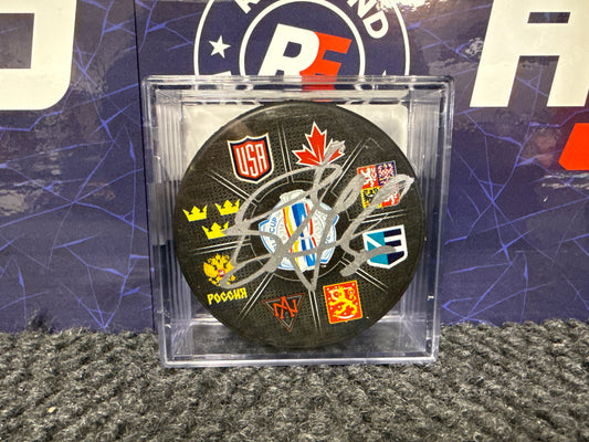 Ryan Getzlaf WCOH 2016 Signed Puck