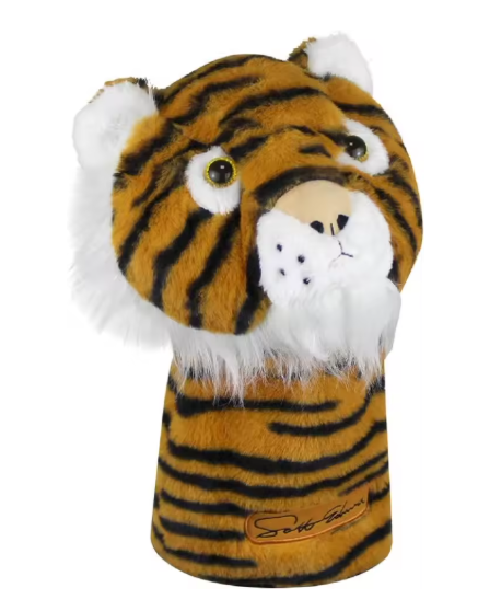 Tiger Golf Club Head Cover – Fun & Protective Driver Cover