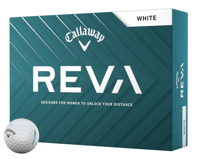 Callaway REVA Golf Ball - Sleeve 3 Pack