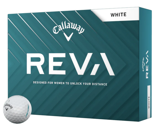 Callaway REVA Golf Ball - Sleeve 3 Pack
