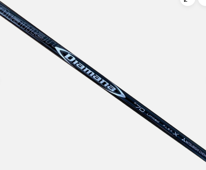 Mitsubishi Diamana S Limited 70 X-Stiff Flex Driver Shaft 46" New