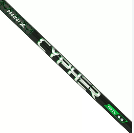 Project X Cypher Black Fifty 5.5 Regular Driver Shaft 46" New