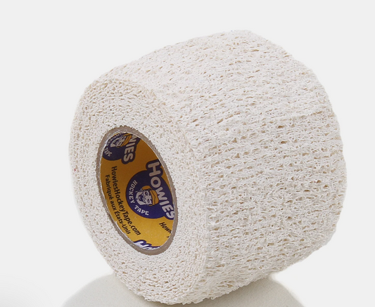 Howies White Grip Stretch Tape 1.5" x 5yd