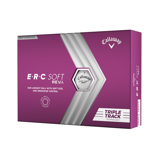 Callaway ERC Soft Reva Golf Ball - Sleeve 3 Pack