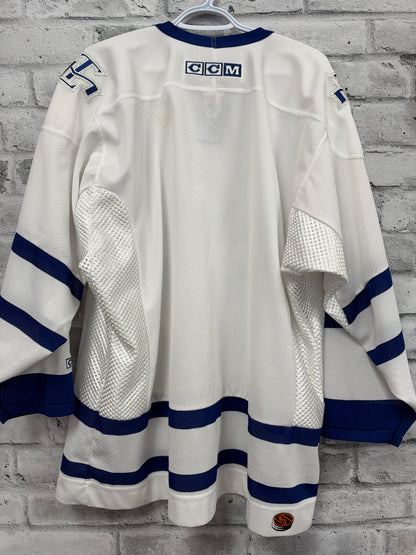 Toronto Maple Leafs CCM Jersey White Away Size Large