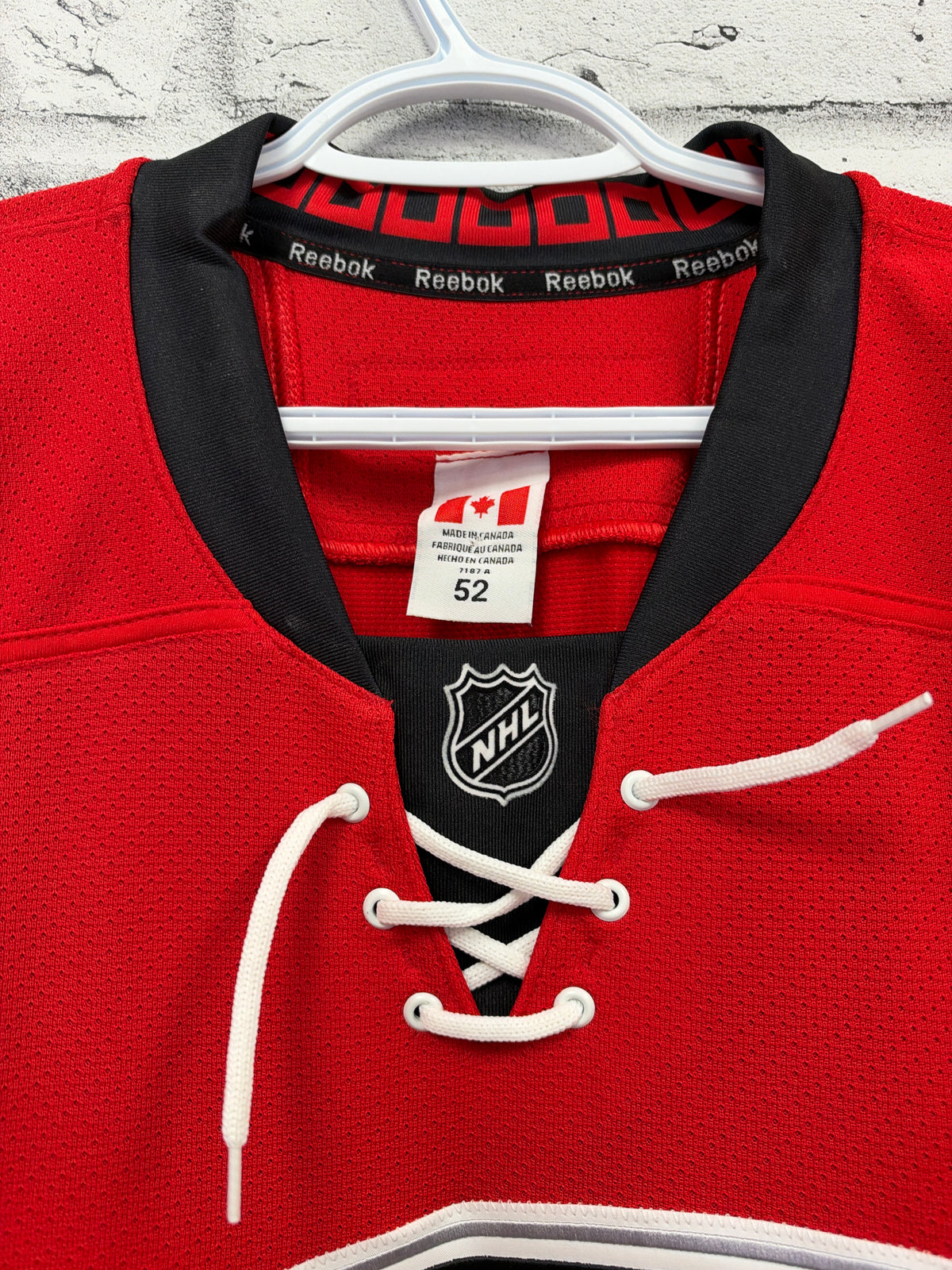 Carolina Hurricanes 13-2017' Home Jersey MIC Size 52