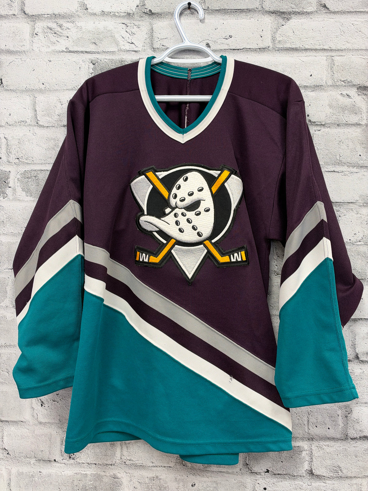 Might Ducks of Anaheim CCM Jersey Size Medium