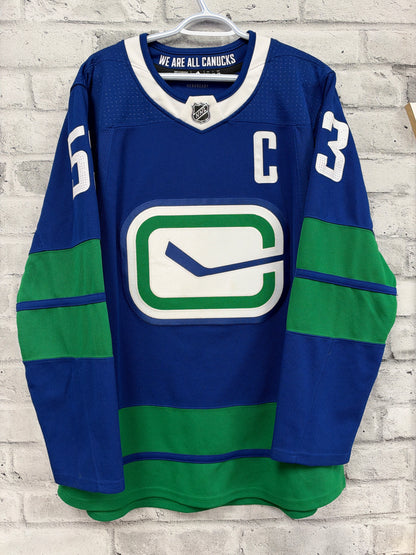 Vancouver Canucks Adidas Alternate 2019-2022 Jersey Bo Horvat #53 Size 50